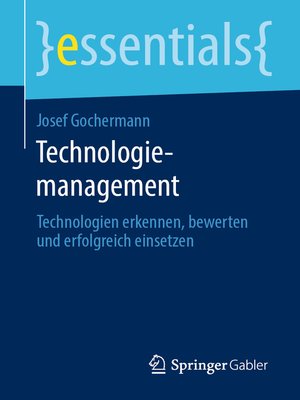 cover image of Technologiemanagement